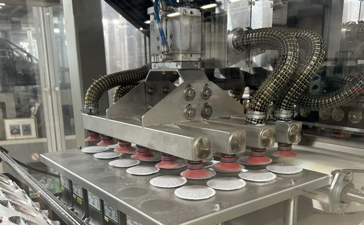 Close up machine meer liggend